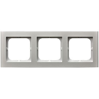 SONATA Ramka potrójna kolor srebro mat R-3R/38 OSPEL (R-3R/38)