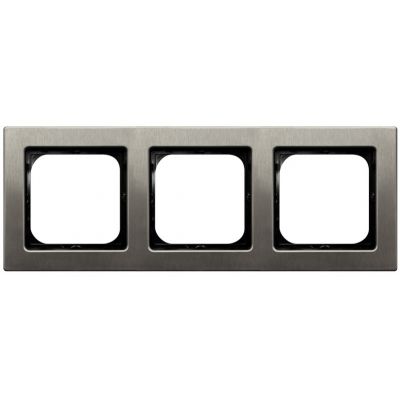 SONATA STAL INOX Ramka potrójna kolor stal inox R-3RM/37 OSPEL (R-3RM/37)