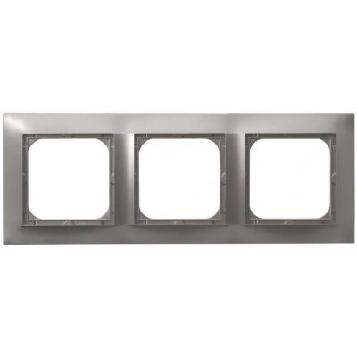 IMPRESJA Ramka potrójna kolor tytan R-3Y/23 OSPEL (R-3Y/23)