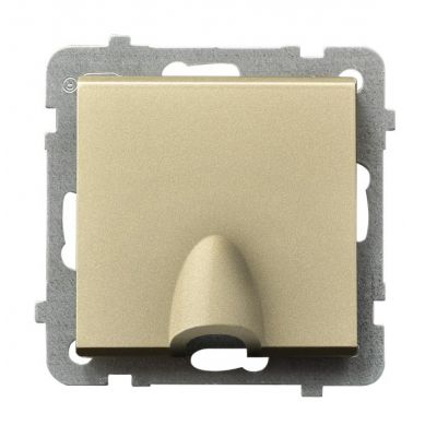 SONATA Przyłącz kablowy kolor szampański złoty GPPK-1R/m/39 OSPEL (GPPK-1R/m/39)