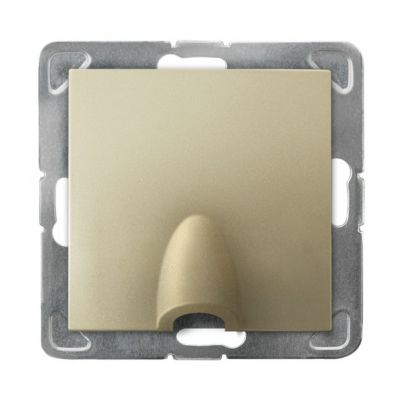 IMPRESJA Przyłącz kablowy kolor złoty metalik GPPK-1Y/m/28 OSPEL (GPPK-1Y/m/28)