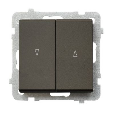 SONATA Łącznik żaluzjowy z blokadą mechaniczną kolor czekoladowy metalik ŁP-7RB/m/40 OSPEL (ŁP-7RB/m/40)