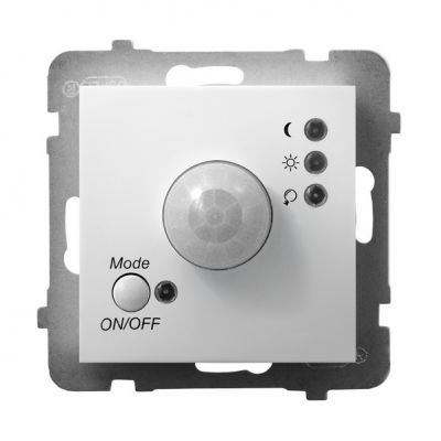 ARIA Elektroniczny czujnik ruchu kolor biały ŁP-16U/m/00 OSPEL (ŁP-16U/m/00)