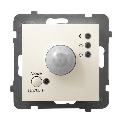 ARIA Elektroniczny czujnik ruchu kolor ecru ŁP-16U/m/27 OSPEL (ŁP-16U/m/27)