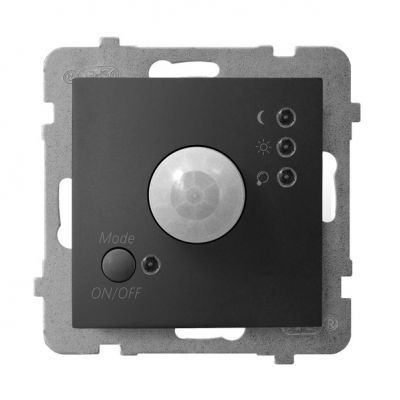 ARIA Elektroniczny czujnik ruchu kolor czarny metalik ŁP-16U/m/33 OSPEL (ŁP-16U/m/33)