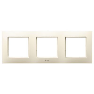 ARIA Ramka potrójna do łączników IP44 kolor ecru RH-3U/27 OSPEL (RH-3U/27)