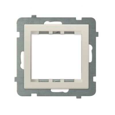 SONATA Adapter podtynkowy systemu OSPEL 45 do serii Sonata kolor ecru AP45-1R/m/27 OSPEL (AP45-1R/m/27)