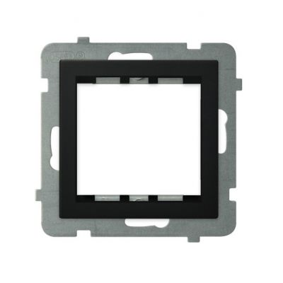 SONATA Adapter podtynkowy systemu OSPEL 45 do serii Sonata kolor czarny metalik AP45-1R/m/33 OSPEL (AP45-1R/m/33)