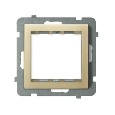 SONATA Adapter podtynkowy systemu OSPEL 45 do serii Sonata kolor szampański złoty AP45-1R/m/39 OSPEL (AP45-1R/m/39)
