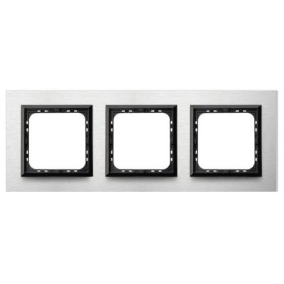 SONATA Ramka potrójna kolor szczotkowane aluminium R-3RAC/62/25 OSPEL (R-3RAC/62/25)