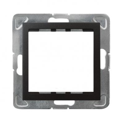 IMPRESJA Adapter podtynkowy systemu OSPEL 45 do serii Impresja kolor antracyt AP45-1Y/m/50 OSPEL (AP45-1Y/m/50)