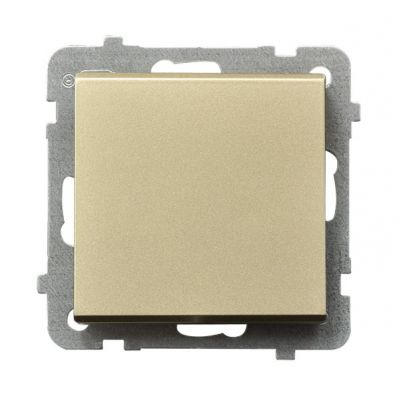 SONATA Przycisk zwierny kolor szampański złoty ŁP-21R/m/39 OSPEL (ŁP-21R/m/39)