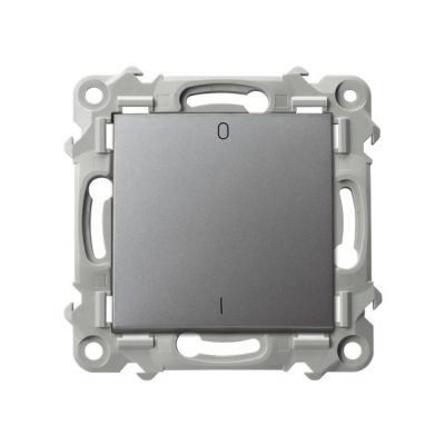 SZAFIR Łącznik dwubiegunowy kolor szary mat ŁP-11Z/m/70 OSPEL (ŁP-11Z/m/70)