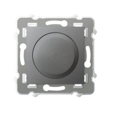 SZAFIR Ściemniacz uniwersalny do obciążenia żarowego halogenowego oraz LED kolor szary mat ŁP-8ZL2/m/70 OSPEL (ŁP-8ZL2/m/70)