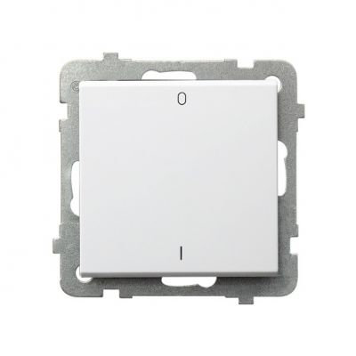 SONATA Łącznik dwubiegunowy kolor biały mat ŁP-11R/m/75 OSPEL (ŁP-11R/m/75)