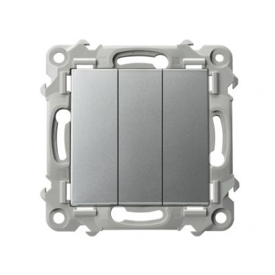 SZAFIR Łącznik potrójny kolor srebro ŁP-13Z/m/18 OSPEL (ŁP-13Z/m/18)