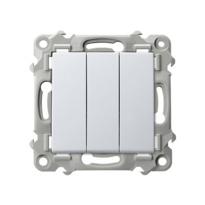 SZAFIR Łącznik potrójny kolor biały ŁP-13Z/m/00 OSPEL (ŁP-13Z/m/00)