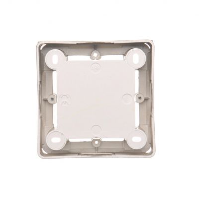 puszki instal. Puszka natynkowa płytka (31mm) pojedyncza satynowy MPN1/29 KONTAKT (MPN1/29)