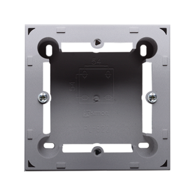 puszki instal. Puszka natynkowa płytka (31mm) pojedyncza stal inox MPN1/21 KONTAKT (MPN1/21)