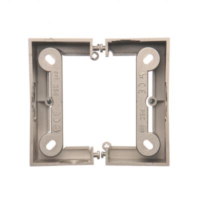 puszki instal. Puszka natynkowa głęboka (40mm) pojedyncza składana satynowy PSC/29 KONTAKT (PSC/29)