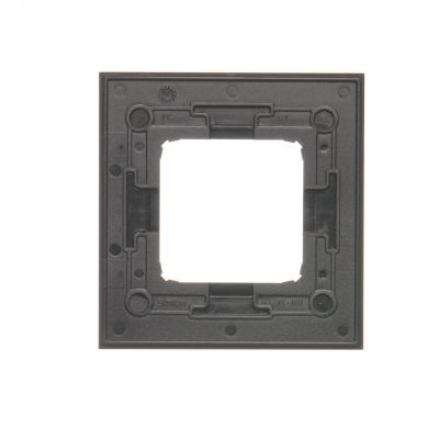 Simon 54 Nature Ramka 1-krotna Nature-Metal INOX YIN IP20/IP44* (*IP44-należy zastosować uszczelkę ramki DUN1) DRN1/78 KONTAKT (DRN1/78)