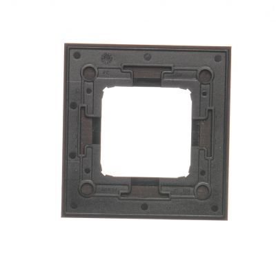 Simon 54 Nature Ramka 1-krotna Nature-Drewno SREBRNE WENGE IP20/IP44* (*IP44-należy zastosować uszczelkę ramki DUN1) DRN1/84 KONTAKT (DRN1/84)