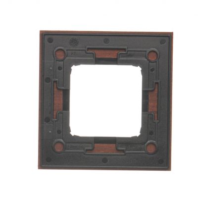 Simon 54 Nature Ramka 1-krotna Nature-Drewno ZŁOTY ORZECH IP20/IP44* (*IP44-należy zastosować uszczelkę ramki DUN1) DRN1/86 KONTAKT (DRN1/86)