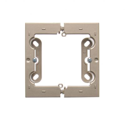 Simon 54 Premium Puszka natynkowa pojedyncza składana do ramek Simon 54 PREMIUM. Głębokość 40 mm (1 szt. DSC/.. = 2 elementy) złoty mat DSC/44 KONTAKT (DSC/44)