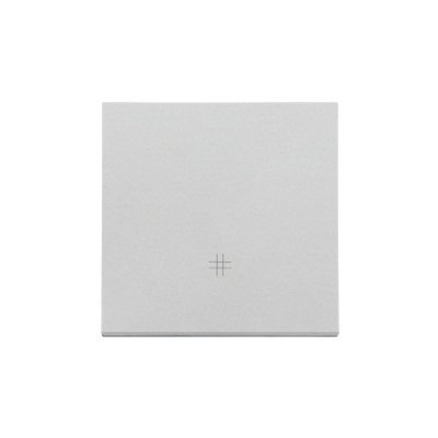 SIMON 55 Klawisz pojedynczy z piktogramem krzyżowym do: SW7M Aluminium mat TKW7/143 KONTAKT (TKW7/143)
