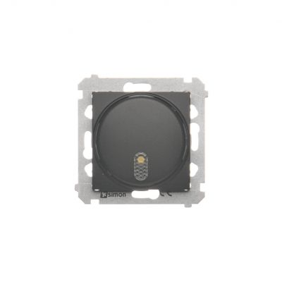 Simon 54 Dzwonek elektroniczny 8–12 V czarny DDT1.01/49 KONTAKT (DDT1.01/49)