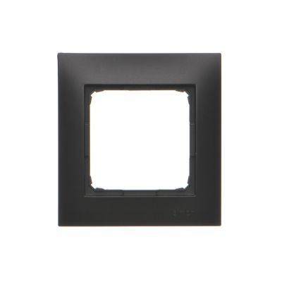 Simon 54 Premium Ramka 1-krotna PREMIUM IP20 / IP44 czarny DR1/49 KONTAKT (DR1/49)