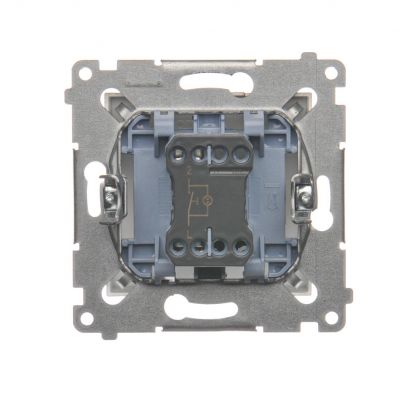 Simon 54 Przycisk „światło” z podświetleniem LED 16A 250V zaciski śrubowe złoty mat DS1AL.01/44 KONTAKT (DS1AL.01/44)