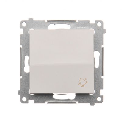 Simon 54 Przycisk „dzwonek” 16A 250V zaciski śrubowe biały DD1A.01/11 KONTAKT (DD1A.01/11)