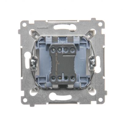 Simon 54 Przycisk „dzwonek” 16A 250V zaciski śrubowe złoty mat DD1A.01/44 KONTAKT (DD1A.01/44)