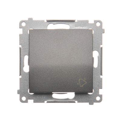 Simon 54 Przycisk „dzwonek” 16A 250V zaciski śrubowe antracyt DD1A.01/48 KONTAKT (DD1A.01/48)