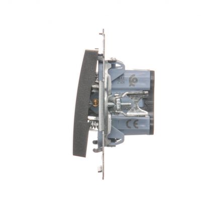 Simon 54 Przycisk „dzwonek” 16A 250V zaciski śrubowe antracyt DD1A.01/48 KONTAKT (DD1A.01/48)