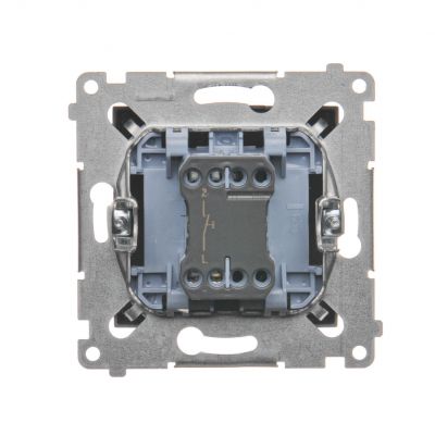 Simon 54 Przycisk „dzwonek” 16A 250V zaciski śrubowe antracyt DD1A.01/48 KONTAKT (DD1A.01/48)