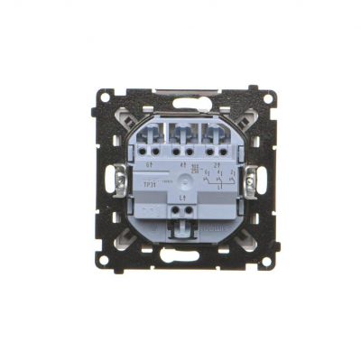 Simon 55 Przycisk zwierny potrójny szybkozłączka Jasnoszary mat TP31.01/114 KONTAKT (TP31.01/114)