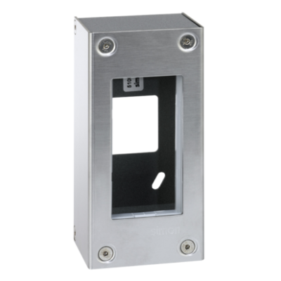 Simon Connect Obudowa natynkowa S500 METAL 1-modułowa 2x K45 kompletna 51000011-036 KONTAKT (51000011-036)