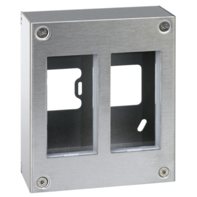 Simon Connect Obudowa natynkowa S500 METAL 2-modułowa 4x K45 kompletna 51000012-036 KONTAKT (51000012-036)
