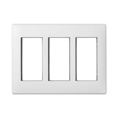 Simon Connect Ramka obudowy S500 3-modułowa 6x K45 czysta biel 51010103-030 KONTAKT (51010103-030)