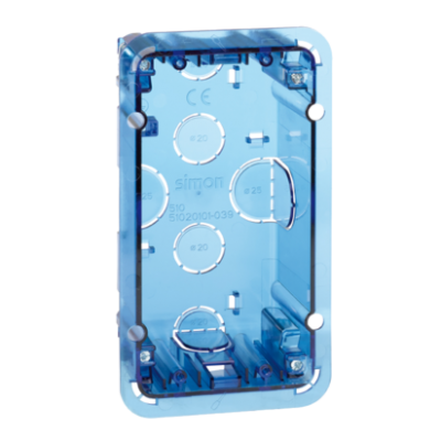 Simon Connect Puszka podtynkowa S500 1-modułowa 2x K45 51020101-039 KONTAKT (51020101-039)