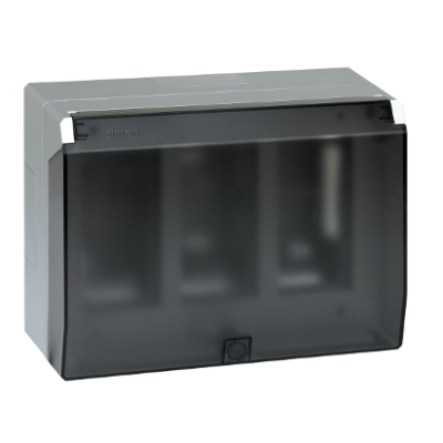 Simon Connect Obudowa natynkowa S500 z pokrywą 3-modułowa 6x K45 kompletna aluminium 51040003-033 KONTAKT (51040003-033)