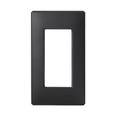 Simon Connect Ramka obudowy S500 1-modułowa 2x K45 szary grafit 51010101-038 KONTAKT (51010101-038)