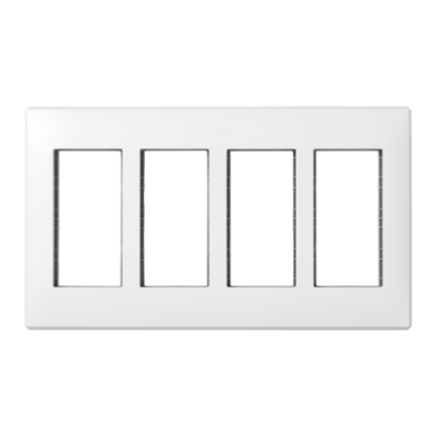 Simon Connect Ramka obudowy S500 4-modułowa 8x K45 czysta biel 51010104-030 KONTAKT (51010104-030)