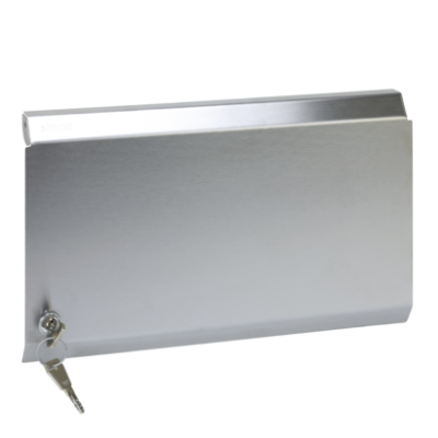 Simon Connect Pokrywa z zamkiem do obudów podtynkowych i natynkowych S500 METAL 4-modułowych 51040014-036 KONTAKT (51040014-036)