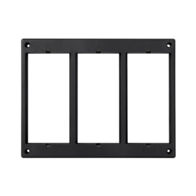 Simon Connect Ramka 3-modułowa S500 (element zapasowy) szary grafit 52051803-038 KONTAKT (52051803-038)