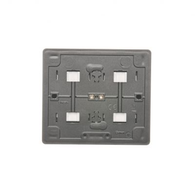 Simon 54 Gniazdo poczwórne Schuko natynkowe z przesłonami torów prądowych wersja skandynawska 16A 250V zaciski śrubowe antracyt EGSZ4NZ/48 KONTAKT (EGSZ4NZ/48)
