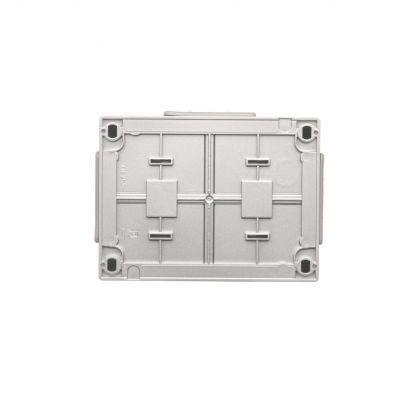 Simon 54 Gniazdo podwójne Schuko natynkowe bryzgoszczelne IP44 z przesłonami wersja skandynawska 16A 250V zaciski śrubowe brąz mat EGSZ2NZB/46 EGSZ2NZB/43 KONTAKT (EGSZ2NZB/43)