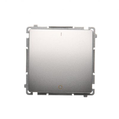 Simon Basic Łącznik dwubiegunowy 16A 250V zaciski śrubowe srebrny mat BMW2A.01/43 KONTAKT (BMW2A.01/43)